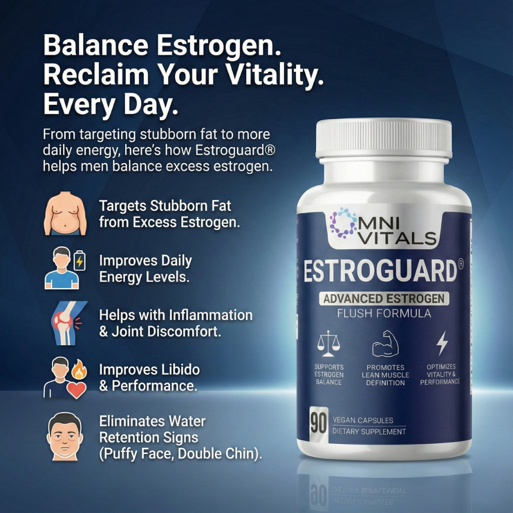 EstroGuard™ Daily support for hormonal balance and male vitality