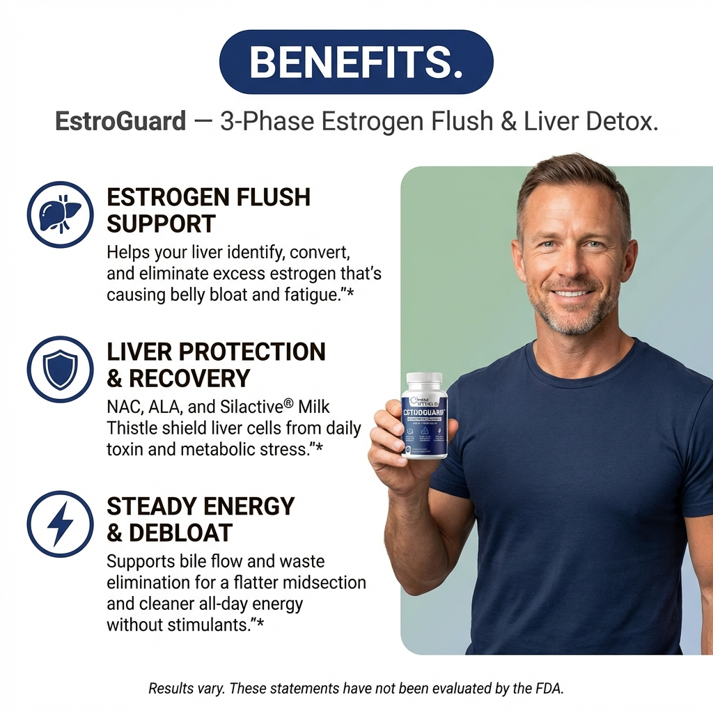 EstroGuard™ Men's Liver Detox & Hormone Balance Formula